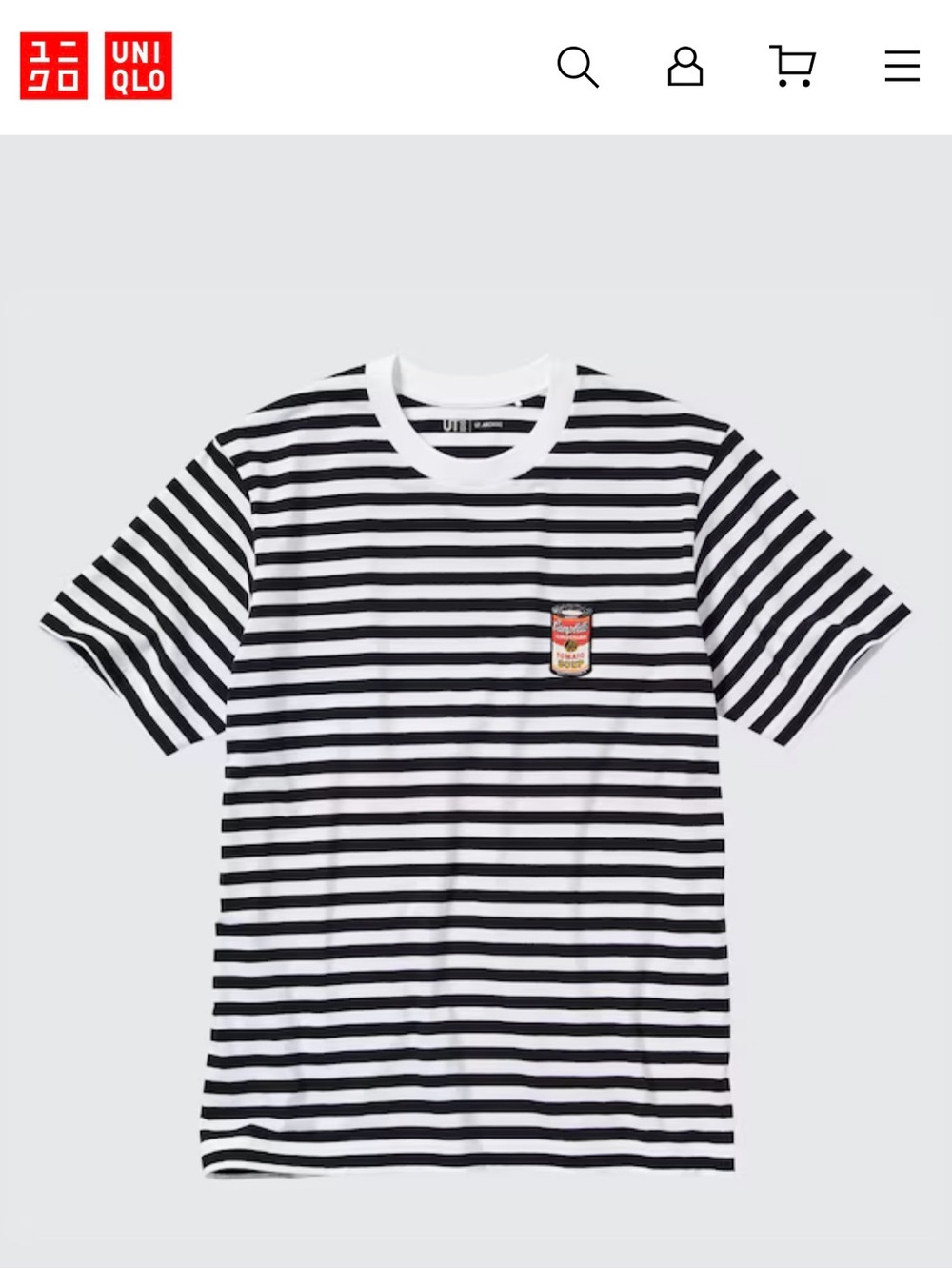 Uniqlo Archive NY Pop Art Graphic T-Shirt (Andy Warhol)